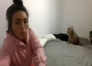 Hot zoo porn movie with a sexed-up brunette